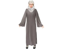 Strój dla dzieci Szara Czarodziejka (sukienka), rozm. 130/140 cm