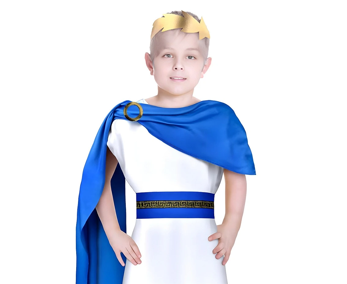 Zestaw dla dzieci Rzymianin (opaska, szata, pas), rozm. 130/140 cm