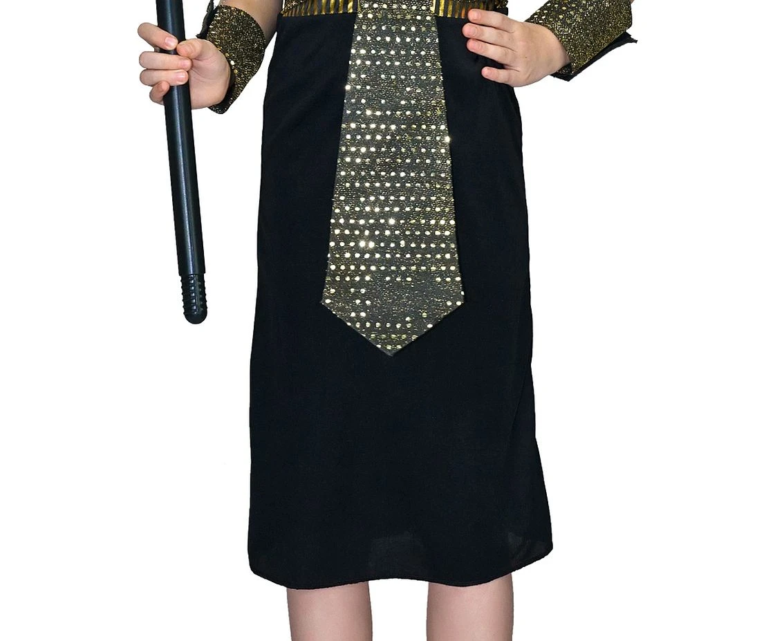Zestaw dla dzieci Egipska Królowa (opaska na głowę, opaski na ramiona, tunika), rozm. 110/120 cm