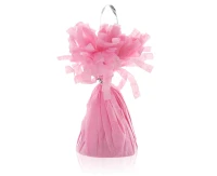 Ciężarek papierowy do balonów z helem, jasnoróżowy, 145 g/ 1 szt.