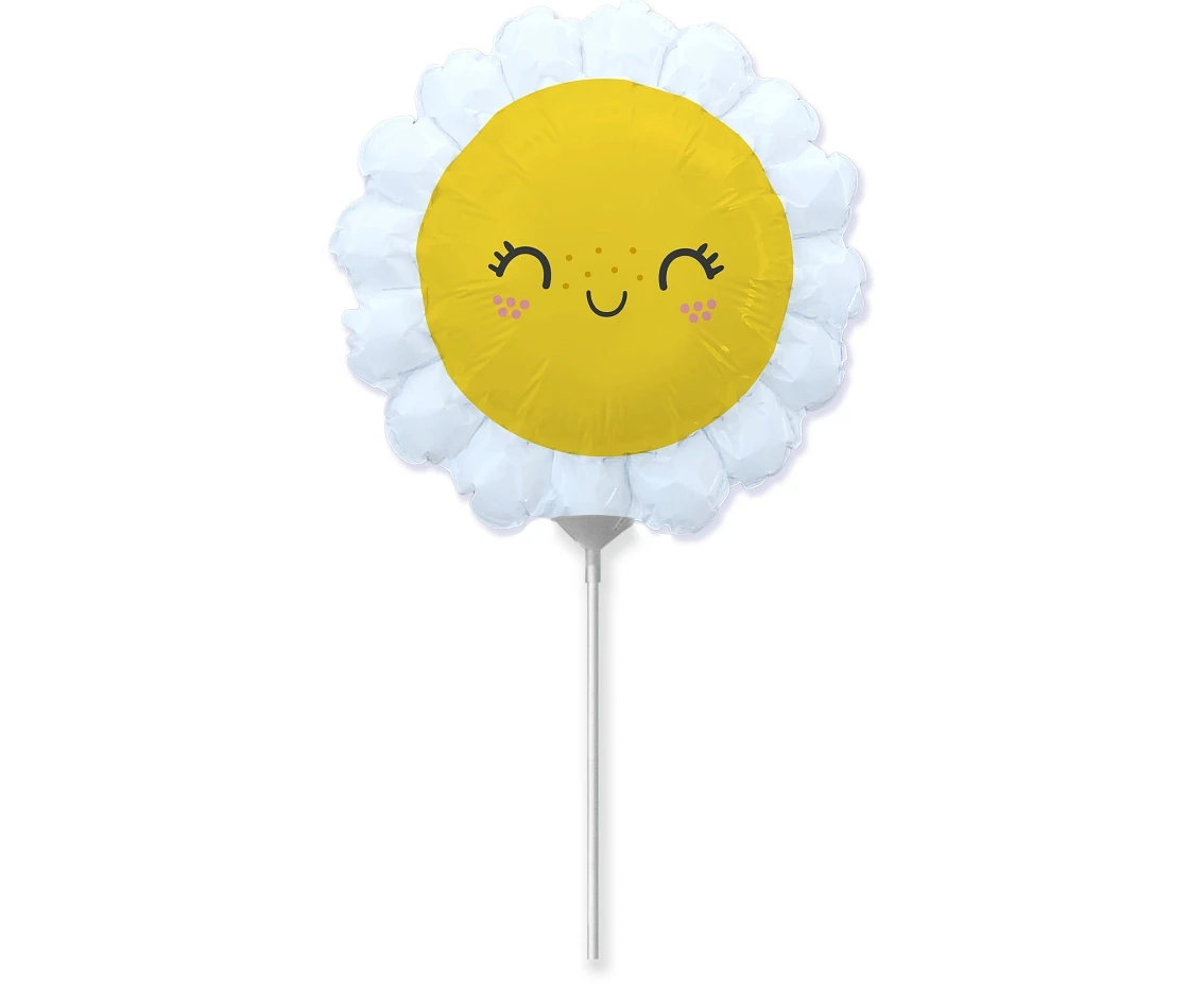 Balon foliowy 14" FX - Uśmiechnięta Stokrotka