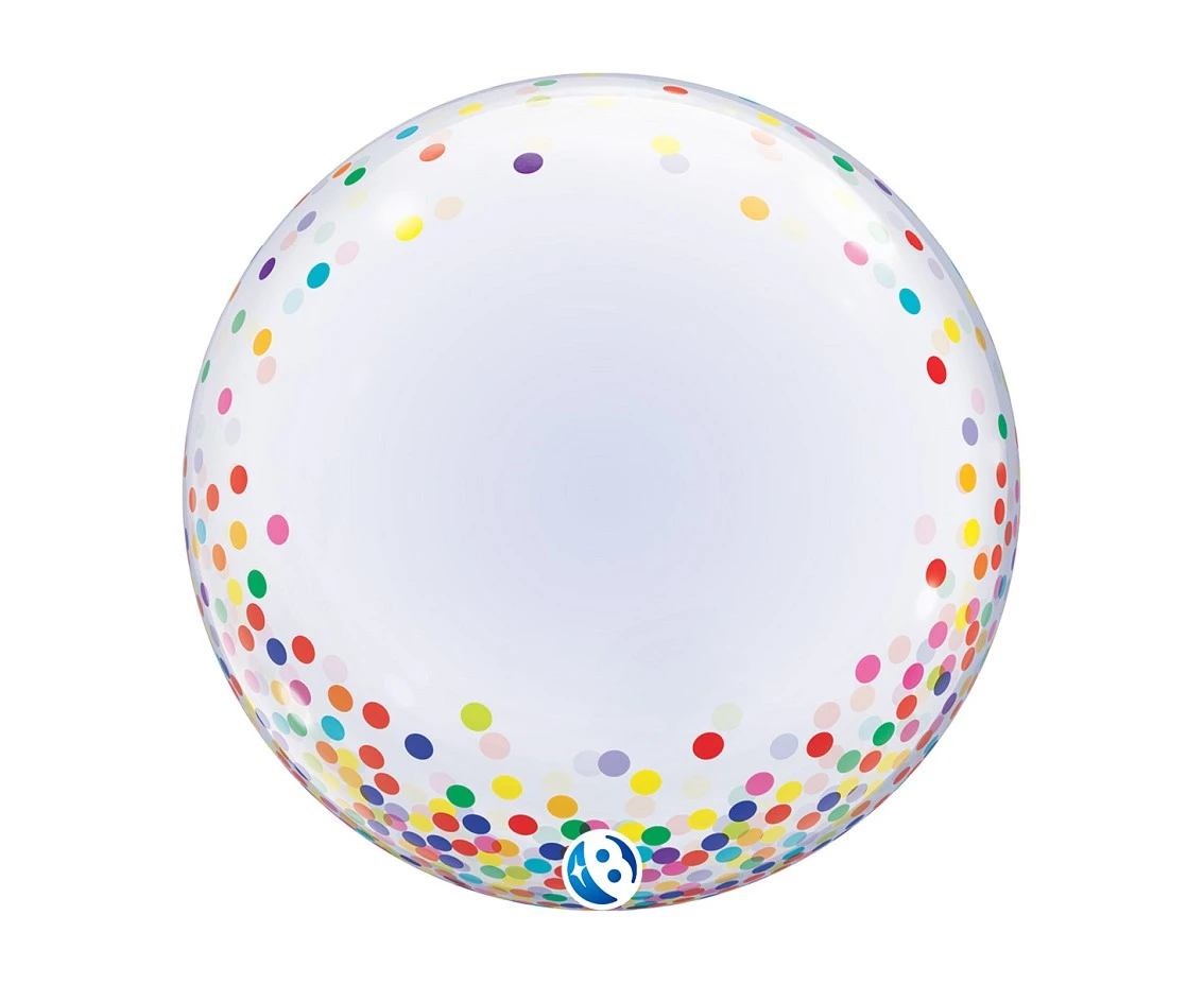 Balon Takara DECO Colorful Confetti Dots, 24"