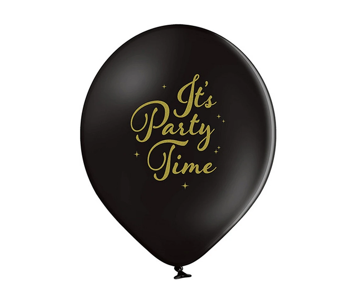 Balony Belbal 12", D11, party king, 6szt.