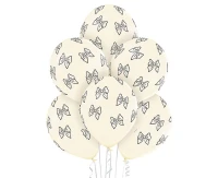 Balony Belbal 12", D11, Bows Vanilla, 6szt.