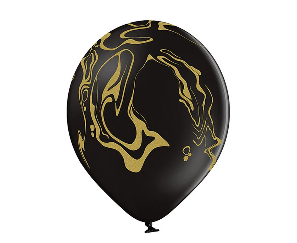 Balony Belbal 12", D11, marmurkowe, 6szt.