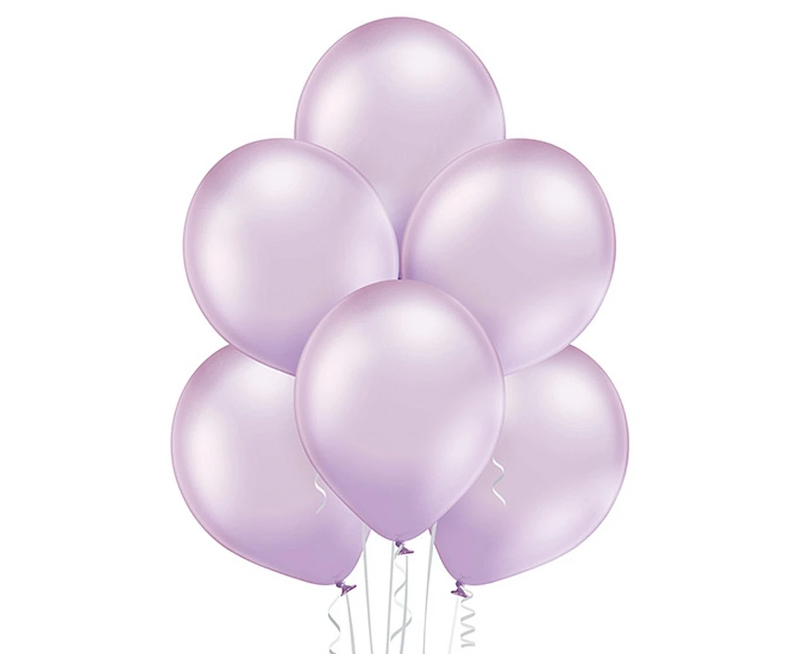Balony Belbal 12", B105-612, (glossy light purple) glossy jasnofioletowe, 100szt.