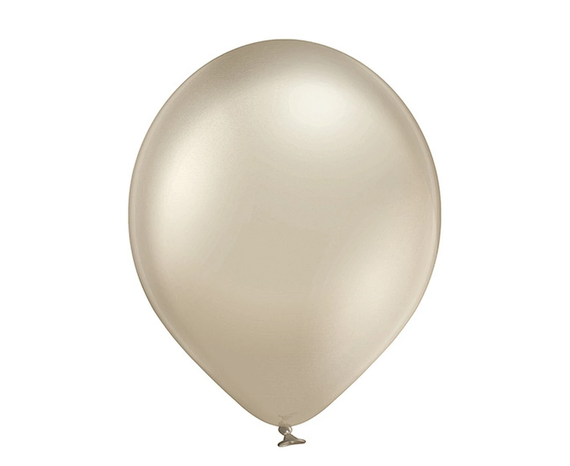 Balony Belbal 12", B105-611, (glossy light almond) glossy jasnomigdałowe, 100szt.