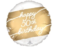 Balon foliowy 18" SHP -  Golden age 50 KK