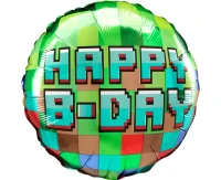 Balon foliowy 18", Pixel party