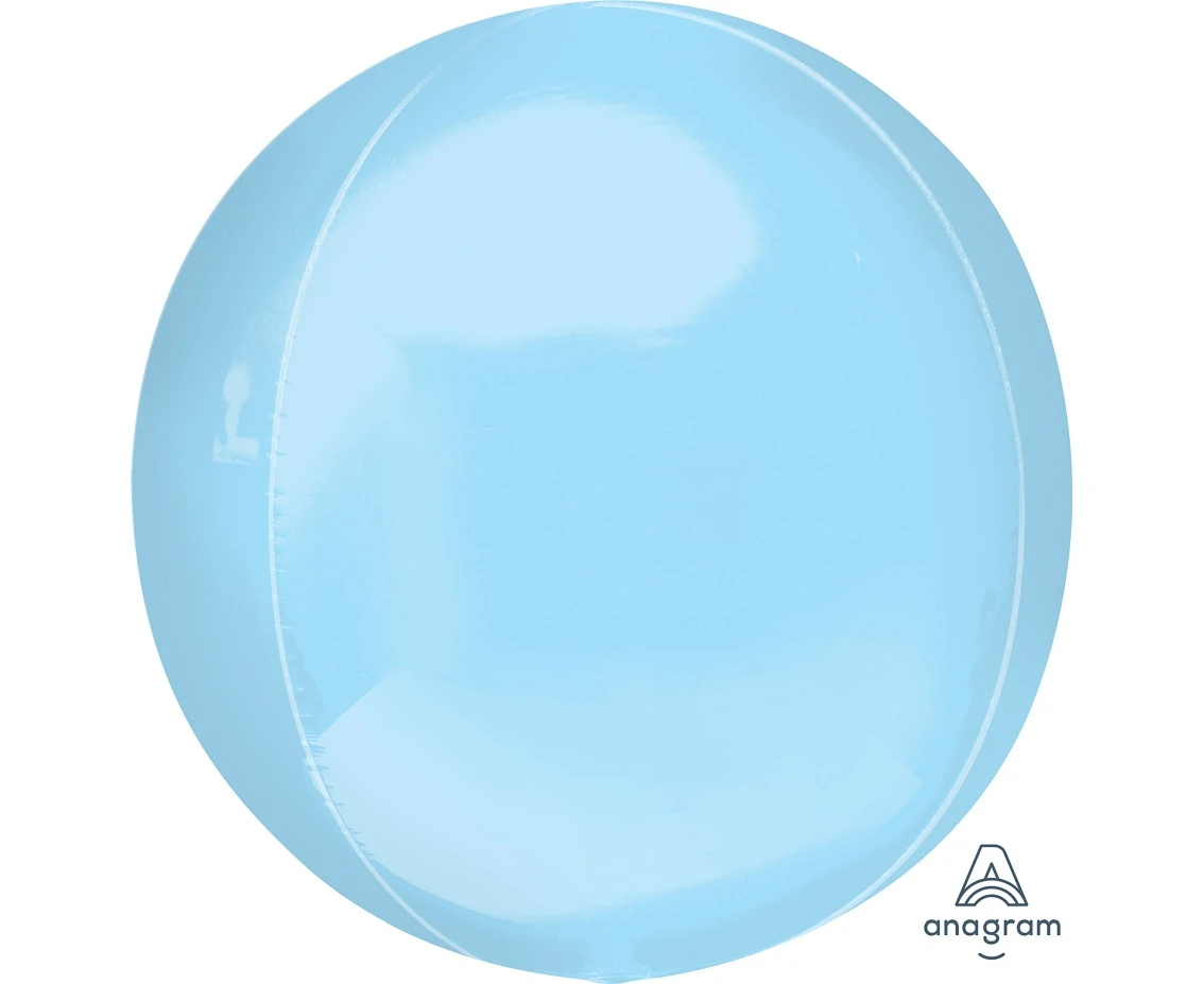 Balon foliowy ORBZ  Jumbo pastel blue KK