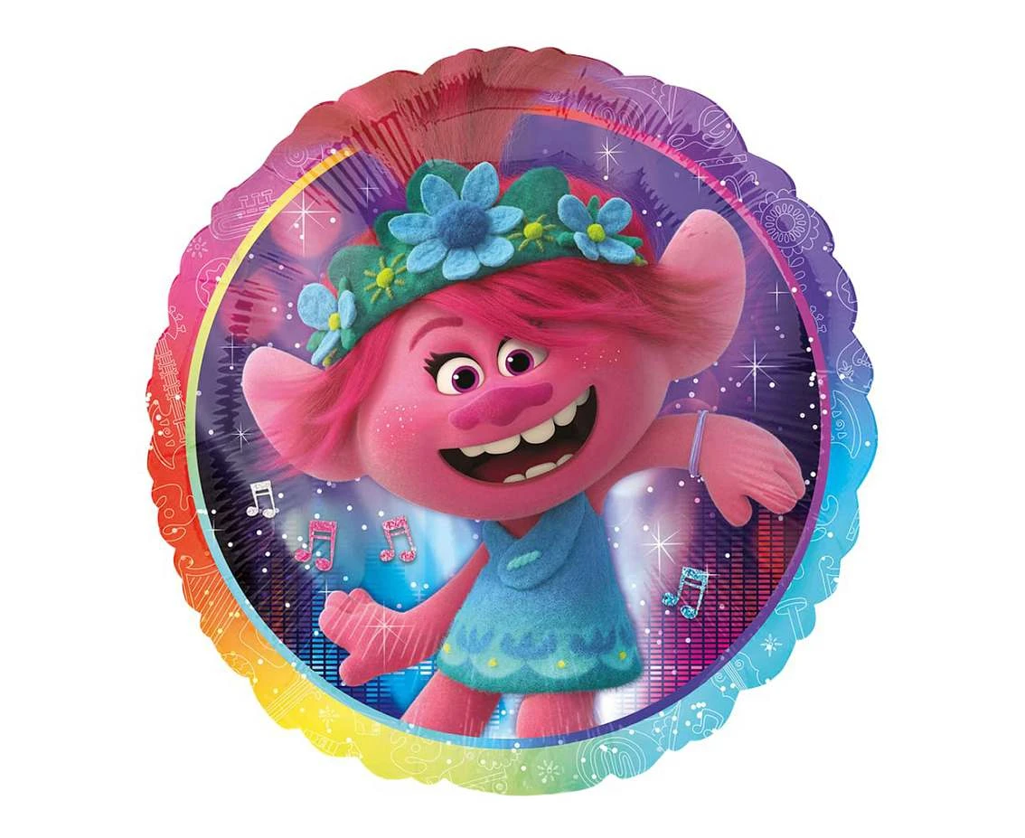 Balon foliowy 18" Trolls World Tour KK