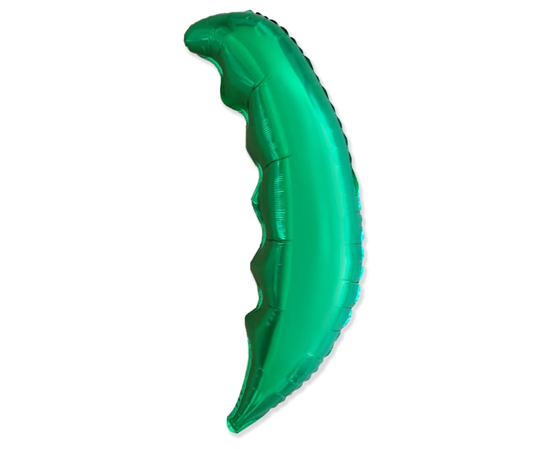Balon foliowy FX- Liść palmowy zielony ciemny, niepakowany
