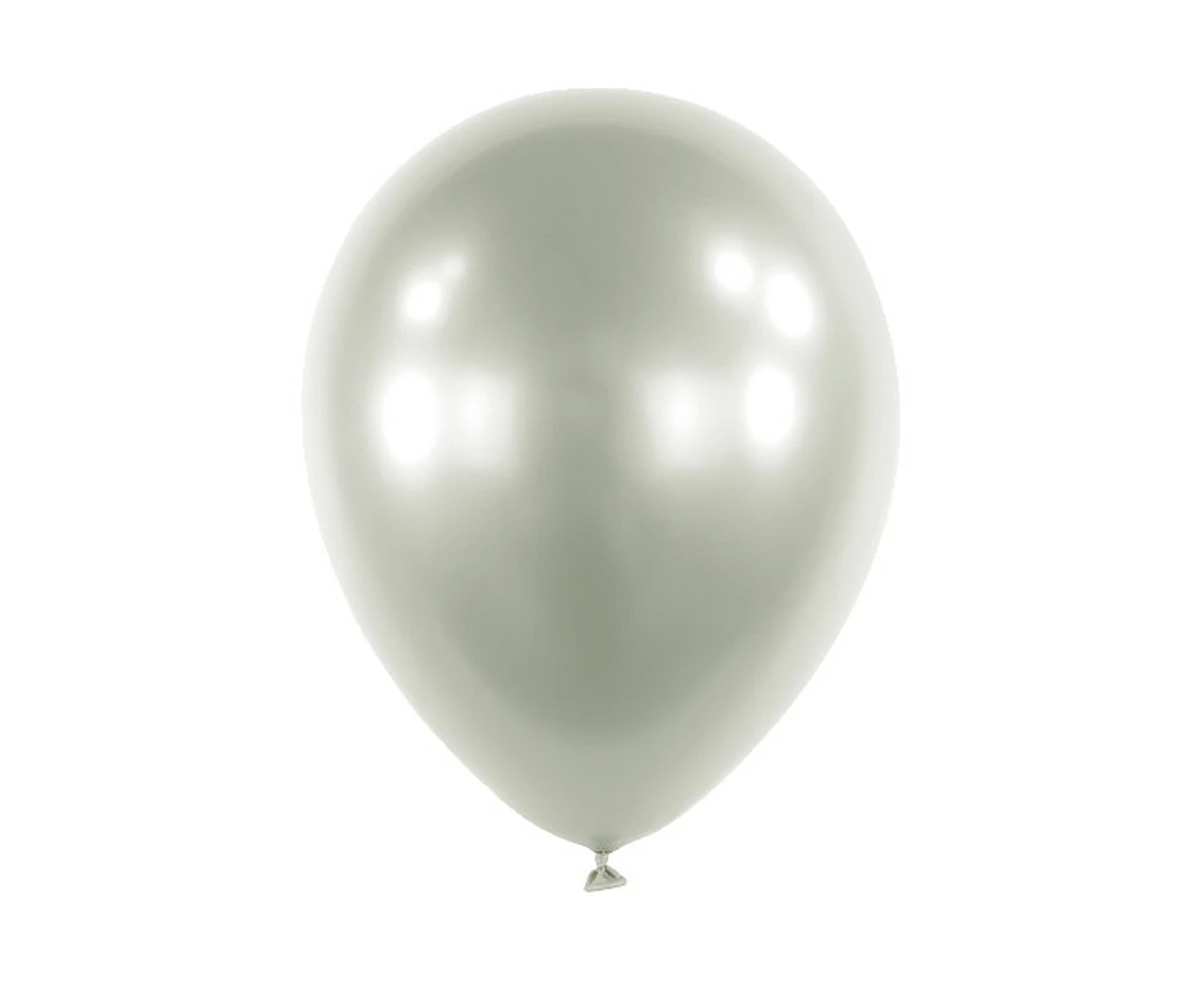 Balony Anagram 11", RND satynowa luxe platyna, 50szt. KK