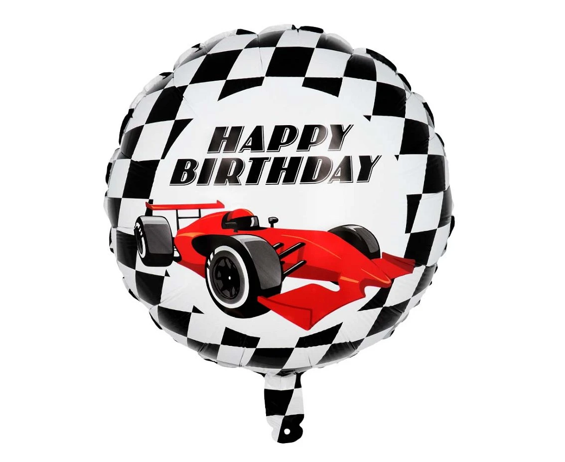 Balon foliowy Speed Happy Birthday 18"