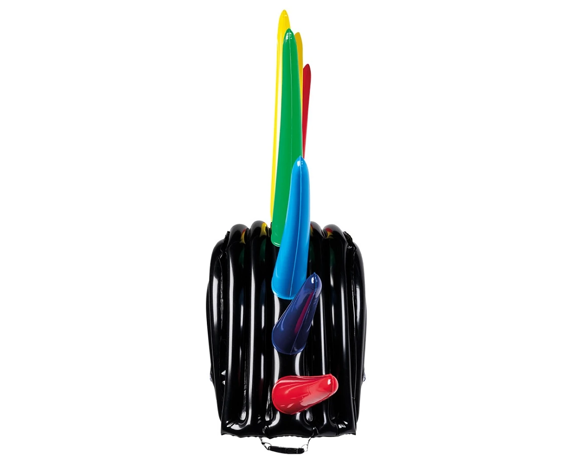 Nadmuchiwany kask z kolcami (52 cm) KK