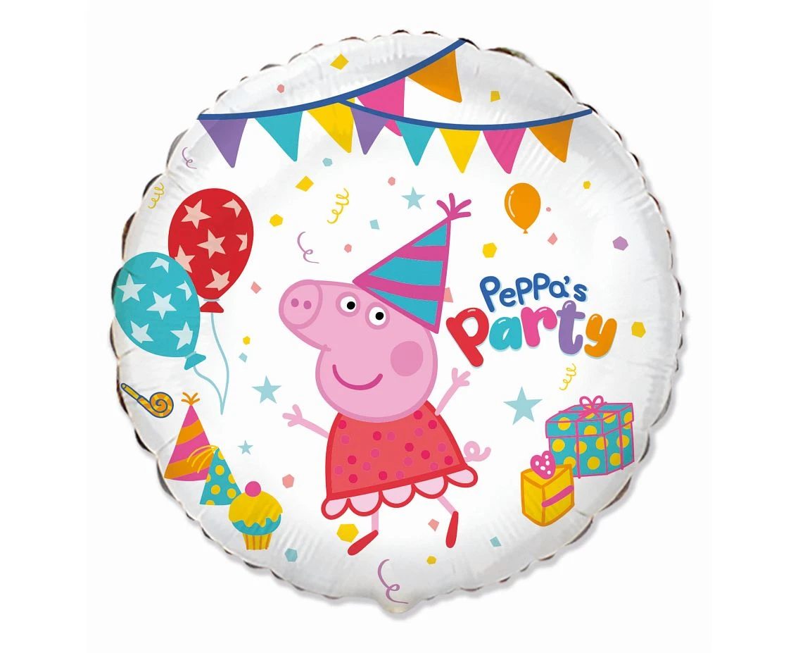 Balon foliowy 18" FX - Peppa Pig, pakowany
