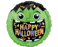 Balon foliowy 18"  Haunted Manor Monster KK