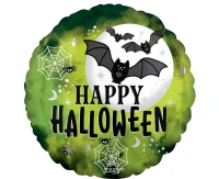 Balon foliowy 18"  Glow Batty Halloween KK