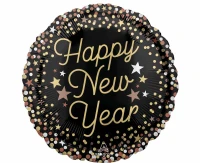 Balon foliowy 18"  Luxe New Year KK