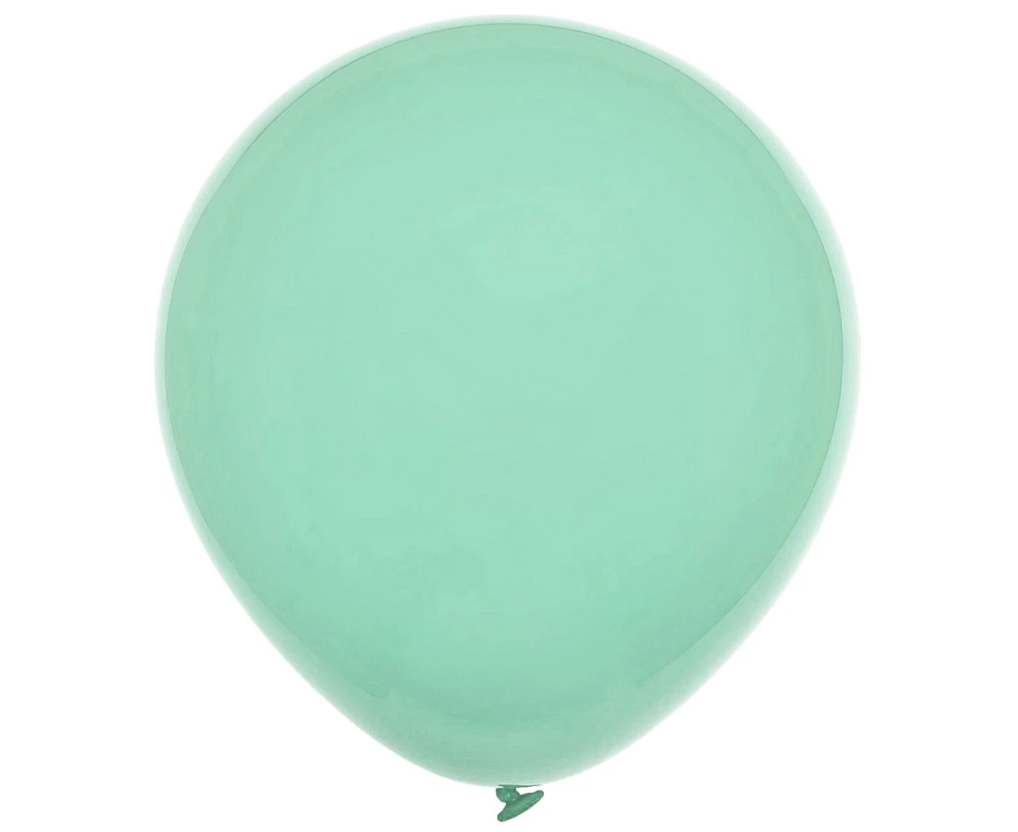 Balony Decomex 5", pastel zielona herbata, 100szt.