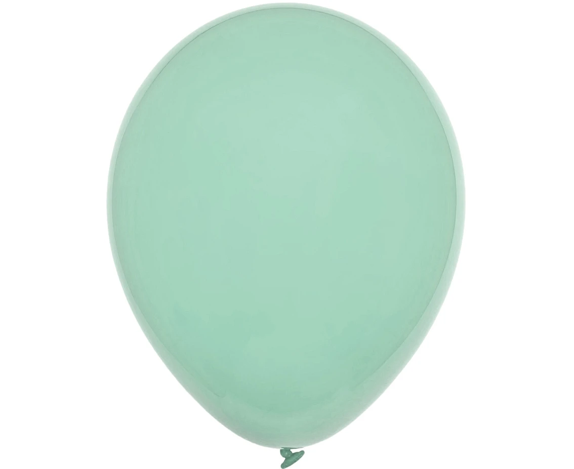 Balony Decomex 18", pastel zielona herbata, 25szt.