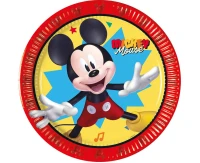 Talerzyki papierowe Mickey Jump Into Fun, 20 cm, 8 szt.