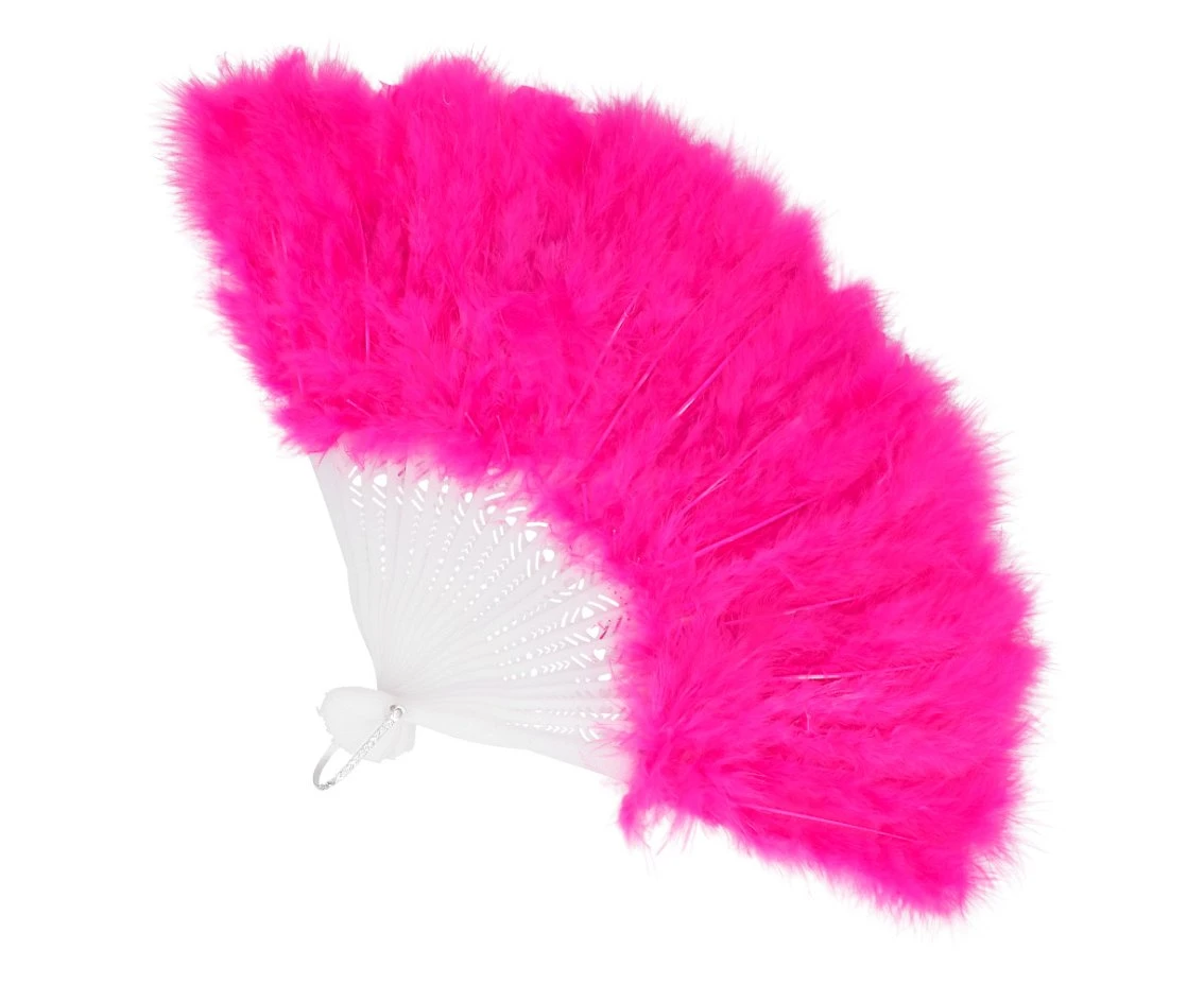 Wachlarz Flapper, różowy