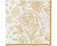 Serwetki Airlaid Rose Peonies, 40x40 cm, 12 szt.