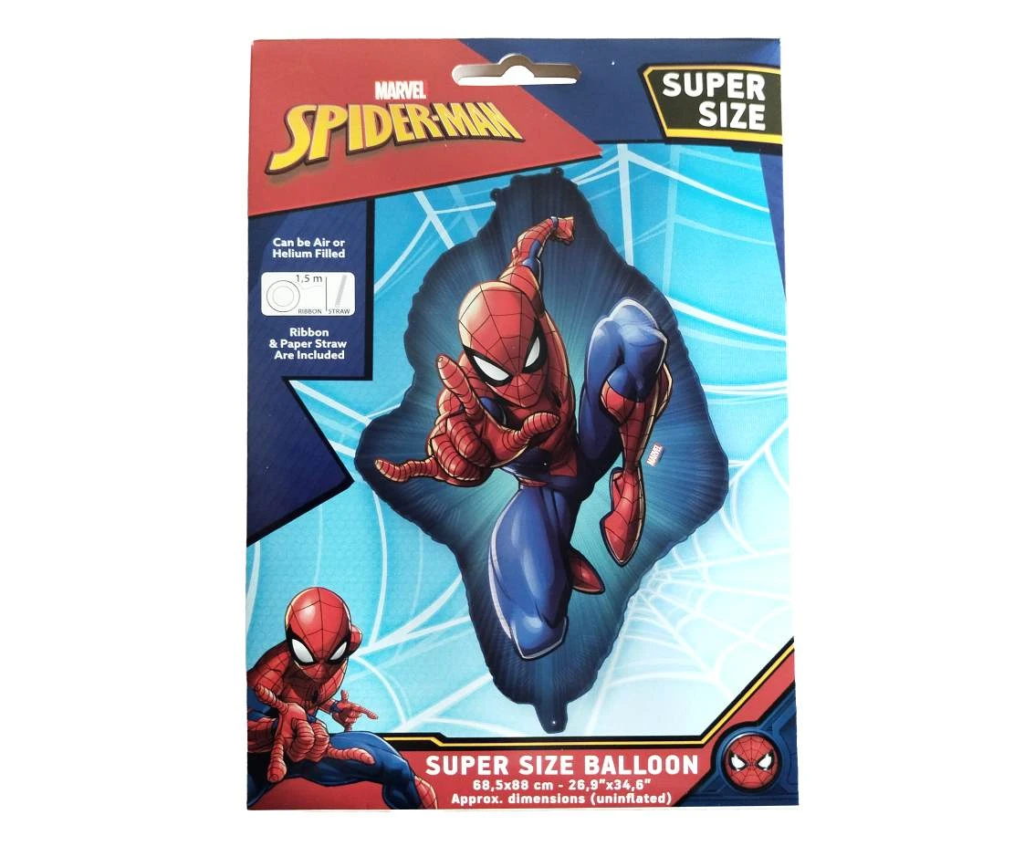 Balon foliowy SPIDERMAN 68,5x88cm MARVEL, 1 szt.