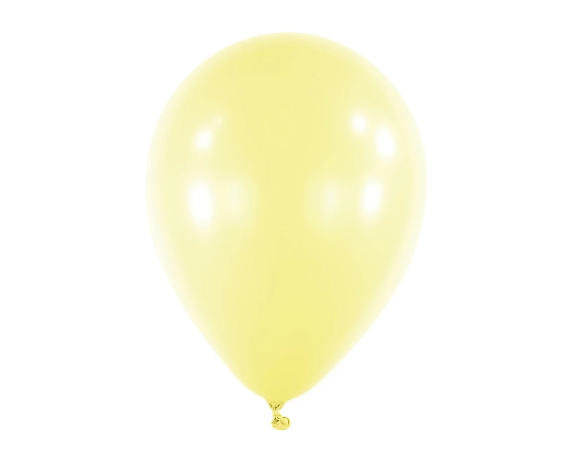Balony Anagram 5", RND macaron cytrynowe, 100szt. KK