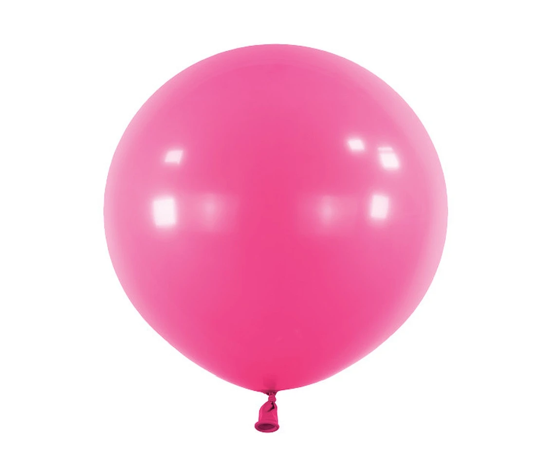 Balony Anagram 24", RND modny jaskrawy róż, 4szt. KK
