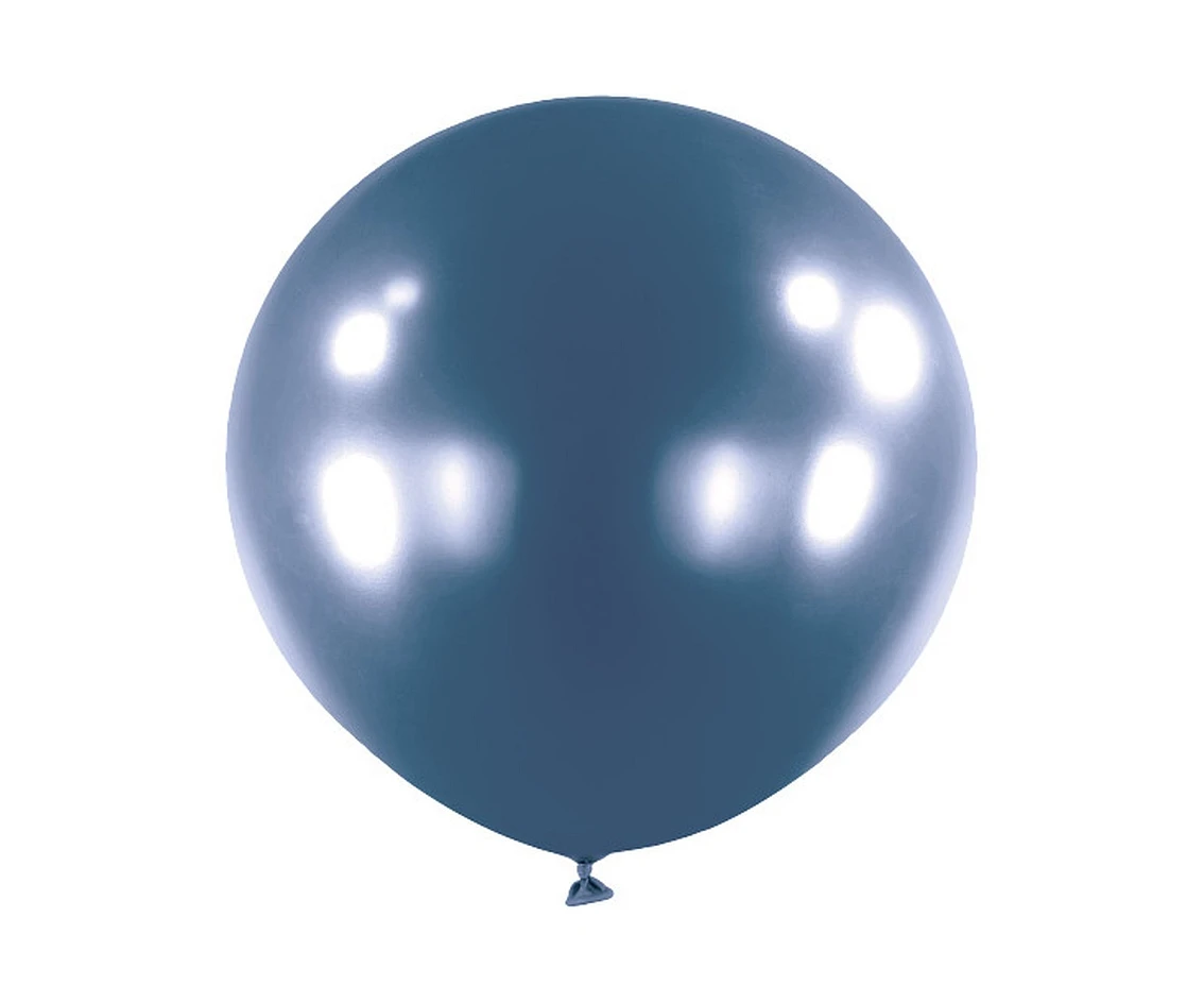 Balony Anagram 24", RND satynowy luxe Azure, 4szt. KK