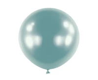 Balony Anagram 24", RND satynowy luxe pastel niebieski, 4szt. KK