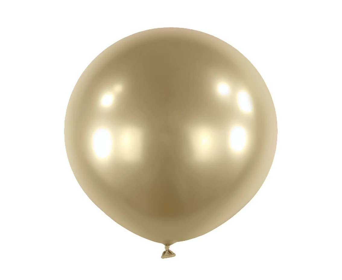 Balony Anagram 24", RND satynowy luxe prosecco, 4szt. KK