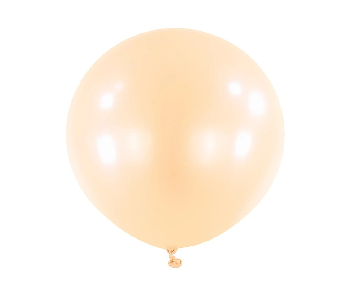 Balony Anagram 24", RND macaron brzoskwiniowe, 4szt. KK