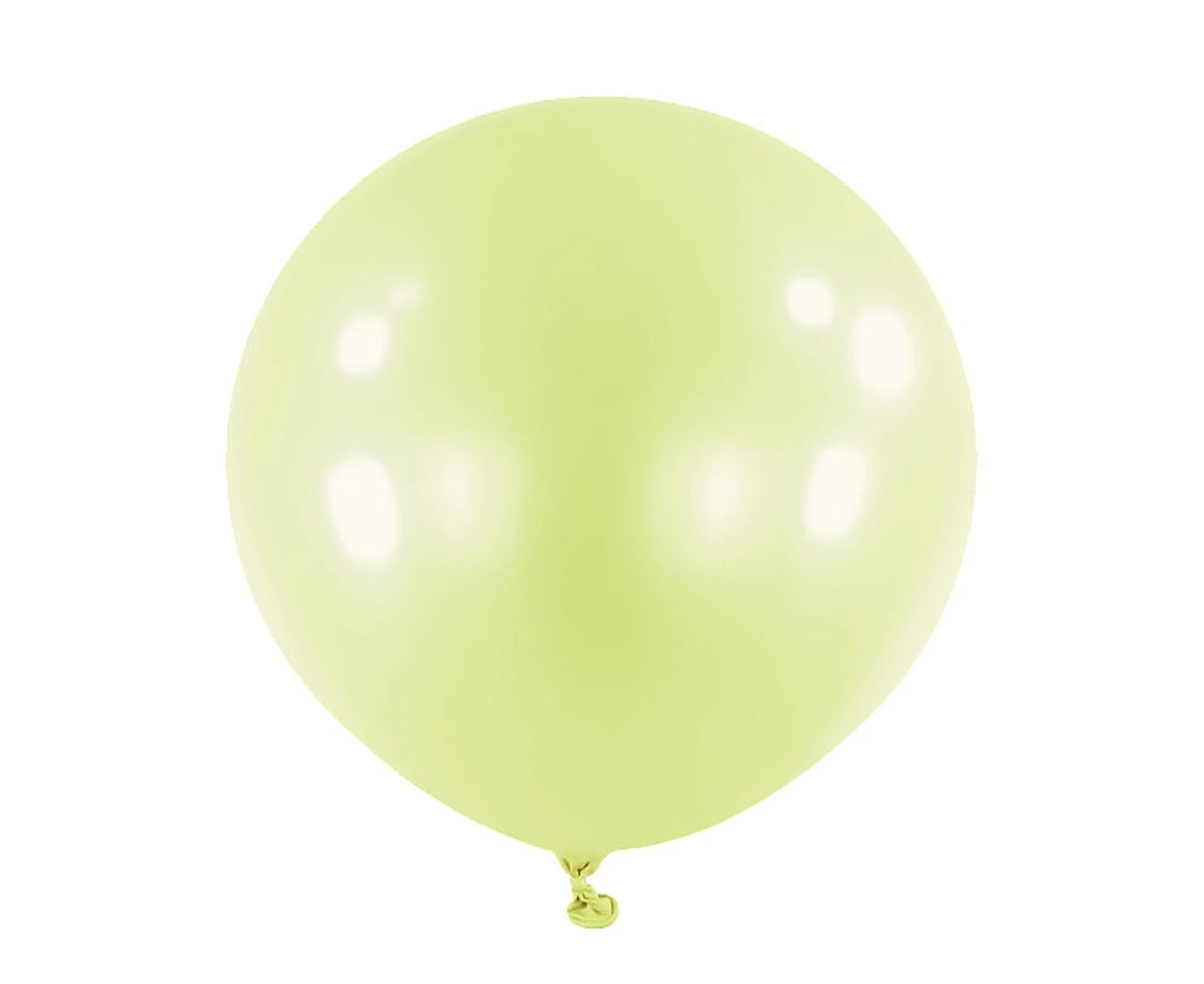 Balony Anagram 24", RND macaron pistacjowe, 4szt. KK