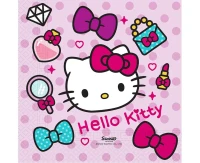 Serwetki papierowe  Hello Kitty Fashion Stylish, 33x33 cm