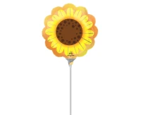 Balon foliowy Mini Shape sunflower glow KK