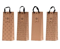 Torebka prezentowa TKP 2020 Papier Kraft, na wino, 1 szt.