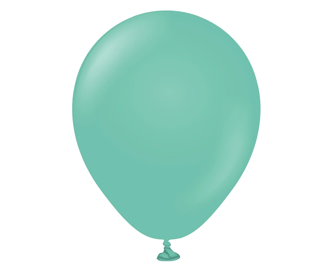Balony Kalisan 5", (standard sea green) standard morska zieleń, 100szt.