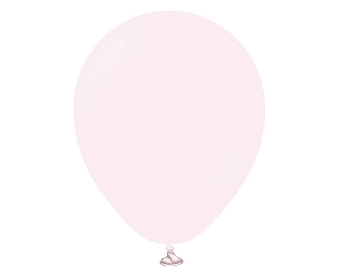 Balony Kalisan 5", (macaron pale pink) macaron jasnoróżowe, 100szt.