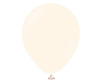 Balony Kalisan 5", (macaron pale salmon) macaron jasne łososiowe, 100szt.