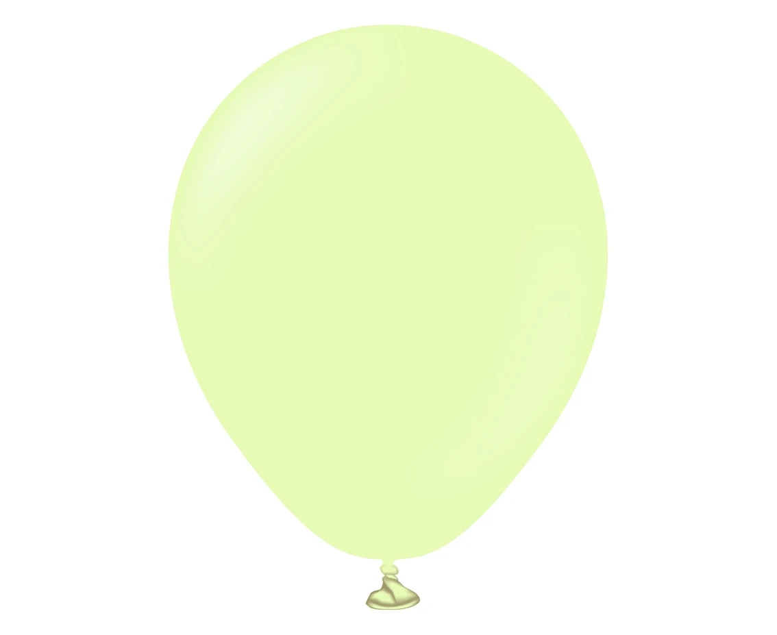 Balony Kalisan 5", (macaron pistachio) macaron pistacjowe, 100szt.