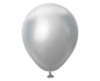 Balony Kalisan 5", (mirror silver) mirror srebrne, 100szt.