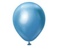 Balony Kalisan 5", (mirror blue) mirror niebieskie, 100szt.