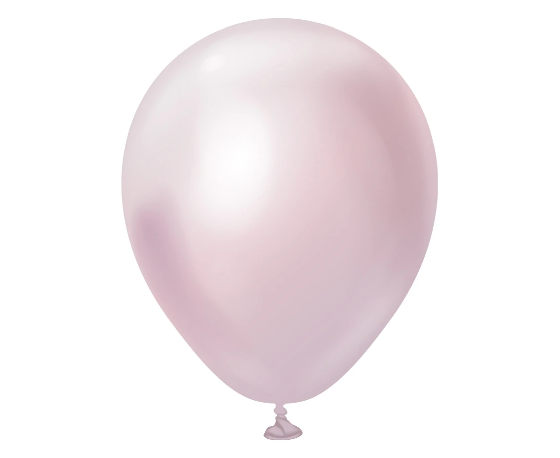 Balony Kalisan 5", (mirror pink gold) mirror różowo-złote, 100szt.