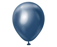 Balony Kalisan 5", (mirror navy) mirror granatowe, 100szt.