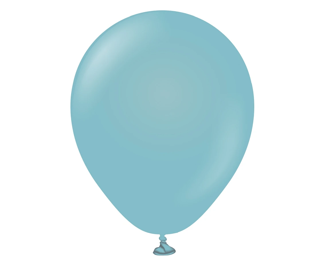 Balony Kalisan 5", (retro blue glass) retro niebieskie szkło, 100szt.