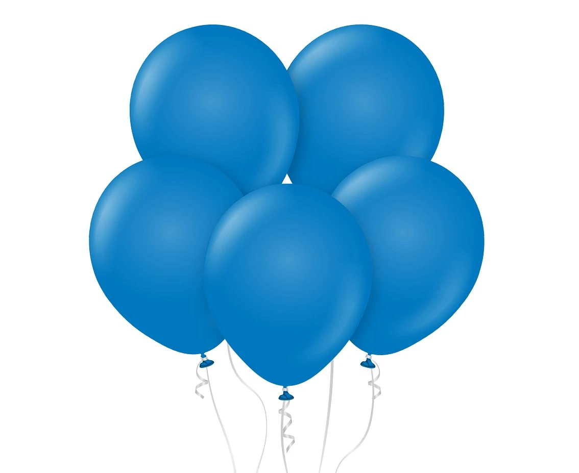 Balony Kalisan 12", (standard blue) standard niebieskie, 100szt.