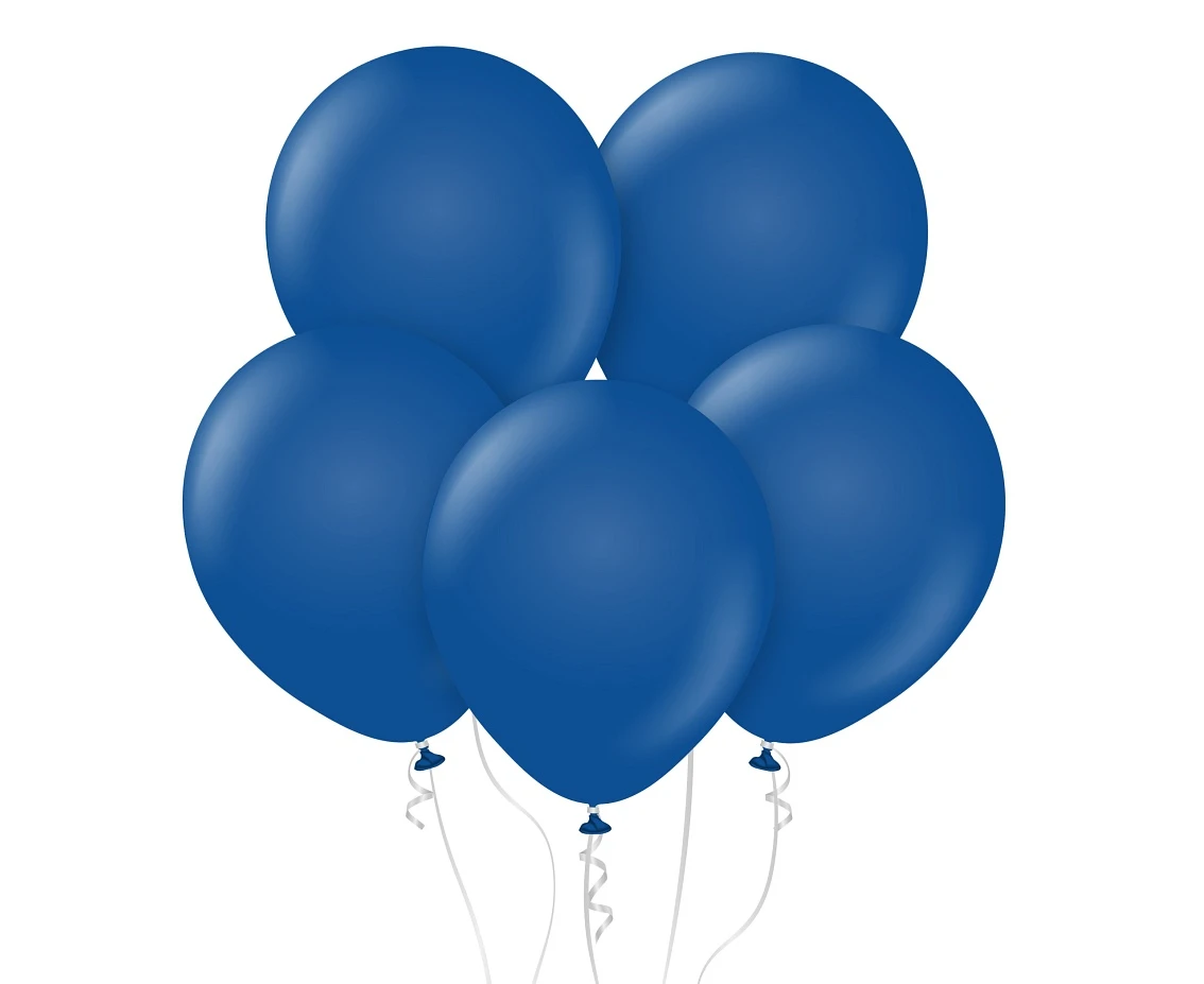 Balony Kalisan 12", (standard dark blue) standard ciemnoniebieskie, 100szt.